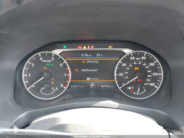 Продажа на аукционе авто 2021 Nissan Altima Sr Fwd, vin: 1N4BL4CVXMN406669, номер лота: 45754061