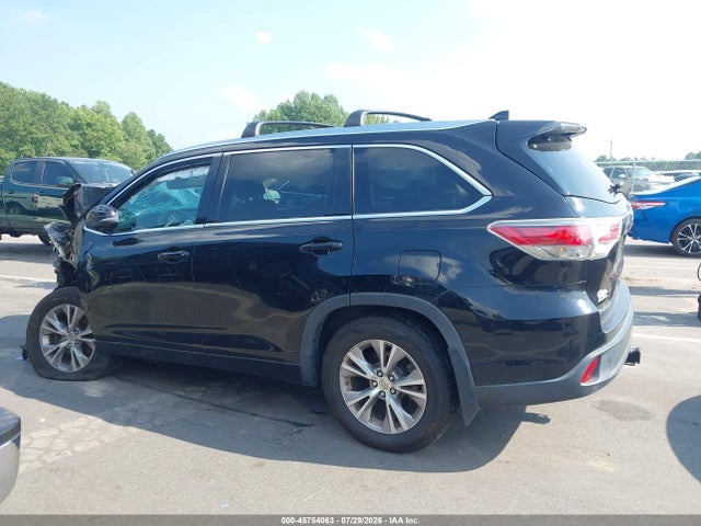 Aukcja sprzedaży 2014 Toyota Highlander Xle V6, vin: 5TDJKRFH3ES058172, numer aukcji: 45754063