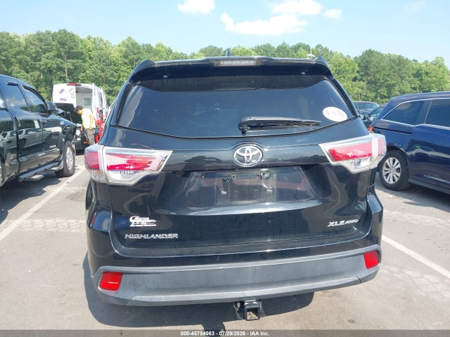 Aukcja sprzedaży 2014 Toyota Highlander Xle V6, vin: 5TDJKRFH3ES058172, numer aukcji: 45754063