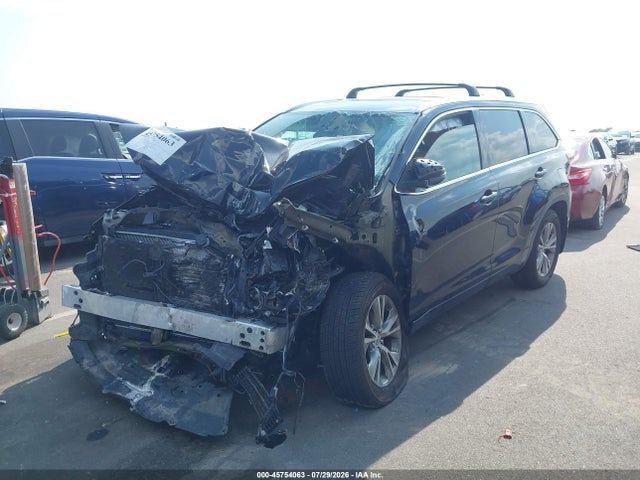 Aukcja sprzedaży 2014 Toyota Highlander Xle V6, vin: 5TDJKRFH3ES058172, numer aukcji: 45754063