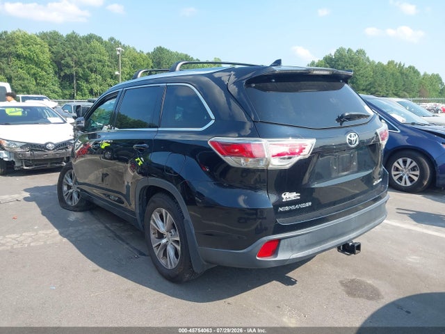 Aukcja sprzedaży 2014 Toyota Highlander Xle V6, vin: 5TDJKRFH3ES058172, numer aukcji: 45754063