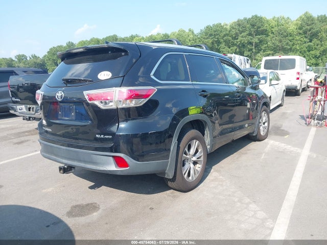 Aukcja sprzedaży 2014 Toyota Highlander Xle V6, vin: 5TDJKRFH3ES058172, numer aukcji: 45754063