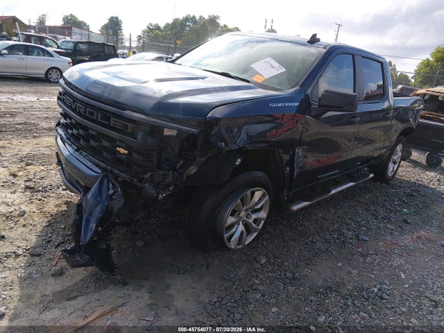 Auction sale of the 2023 Chevrolet Silverado 1500 4wd  Short Bed Custom, vin: 1GCPDBEKXPZ150826, lot number: 45754077