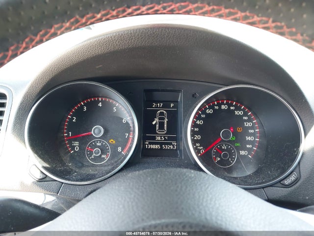 45754078 :رقم المزاد ، WVWHV7AJ9DW116126 vin ، 2013 Volkswagen Gti 4-door مزاد بيع
