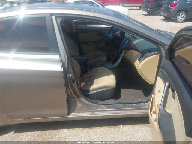 2013 Hyundai Elantra Gls მანქანა იყიდება აუქციონზე, vin: 5NPDH4AE7DH411996, აუქციონის ნომერი: 45754201