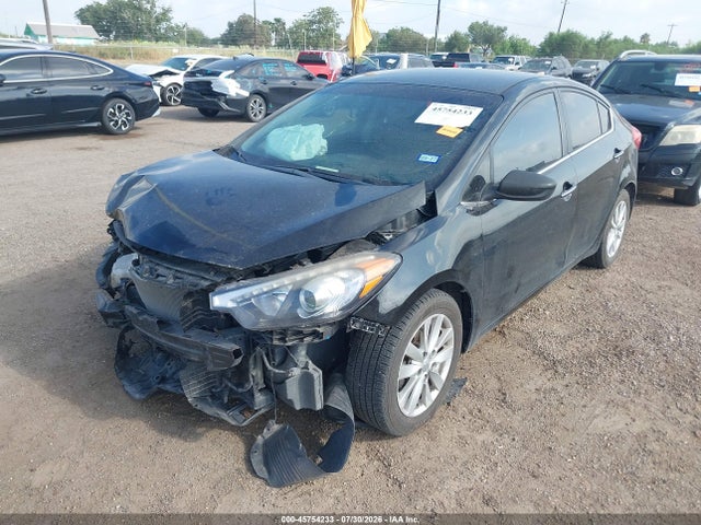 2014 Kia Forte Ex მანქანა იყიდება აუქციონზე, vin: KNAFX4A85E5052233, აუქციონის ნომერი: 45754233