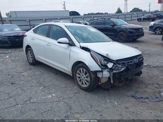 45754273 :رقم المزاد ، 3KPC24A60NE180256 vin ، 2022 Hyundai Accent Sel مزاد بيع