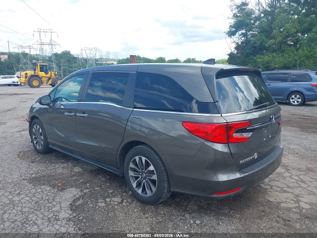 Aukcja sprzedaży 2022 Honda Odyssey Ex-l, vin: 5FNRL6H76NB020524, numer aukcji: 45754303