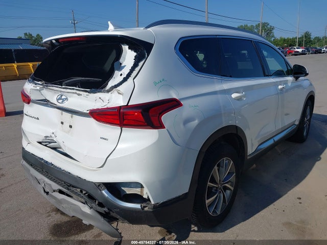 2019 Hyundai Santa Fe Sel Plus მანქანა იყიდება აუქციონზე, vin: 5NMS3CAD7KH034460, აუქციონის ნომერი: 45754327