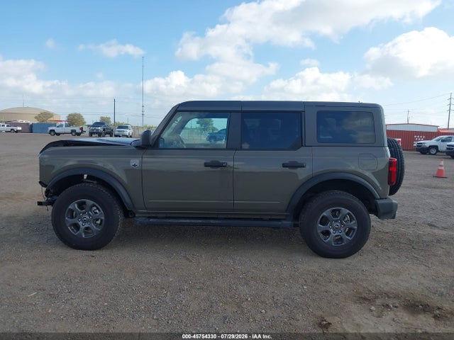 45754330 :رقم المزاد ، 1FMDE7BH6SLB56412 vin ، 2025 Ford Bronco Big Bend مزاد بيع