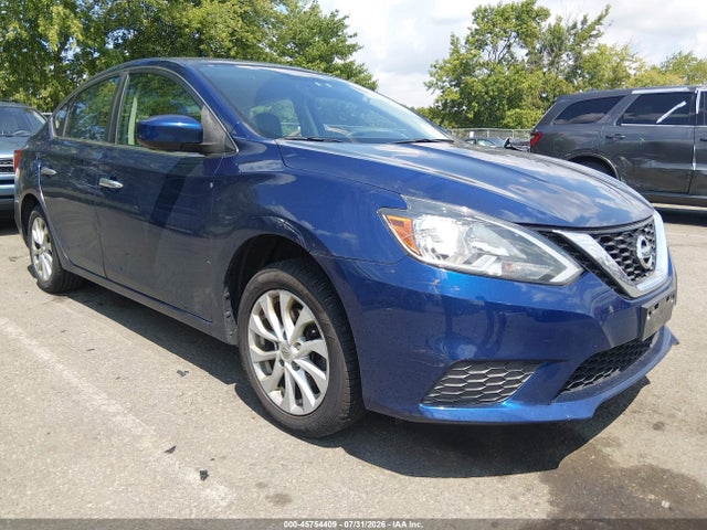 2019 Nissan Sentra Sv მანქანა იყიდება აუქციონზე, vin: 3N1AB7AP8KY405229, აუქციონის ნომერი: 45754409