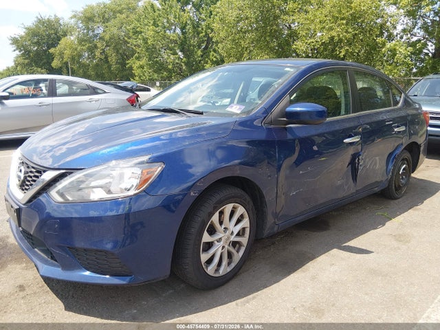 2019 Nissan Sentra Sv მანქანა იყიდება აუქციონზე, vin: 3N1AB7AP8KY405229, აუქციონის ნომერი: 45754409