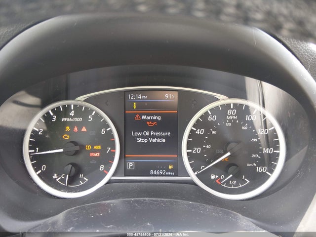 2019 Nissan Sentra Sv მანქანა იყიდება აუქციონზე, vin: 3N1AB7AP8KY405229, აუქციონის ნომერი: 45754409