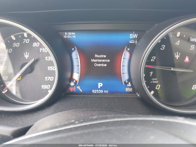 Продажа на аукционе авто 2017 Maserati Granturismo, vin: ZN661XUL7HX210813, номер лота: 45754465