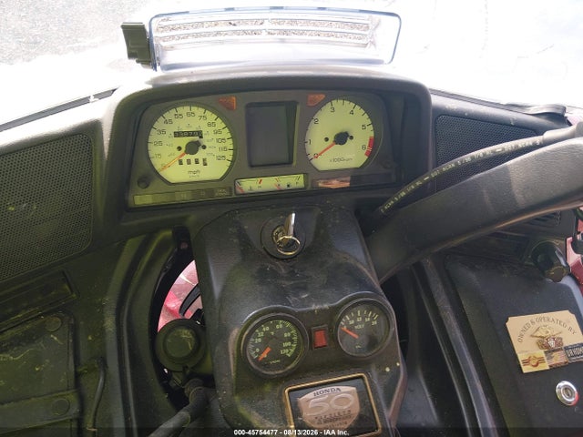 45754477 :رقم المزاد ، 1HFSC2239XA101437 vin ، 1999 Honda Gl1500 Se12 مزاد بيع