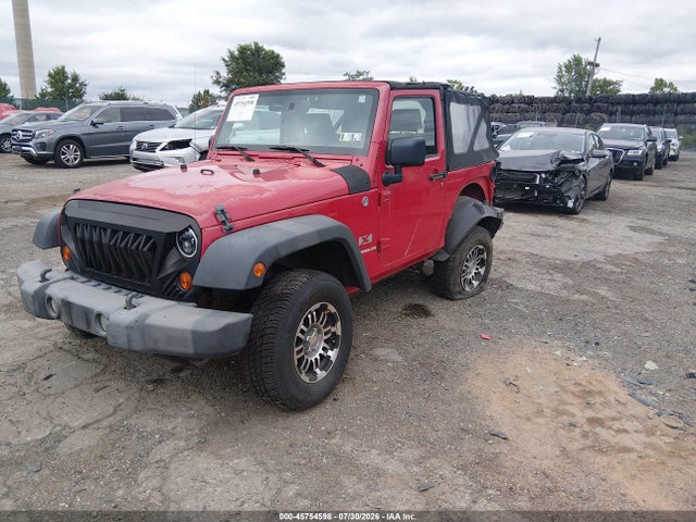 45754598 :رقم المزاد ، 1J4FA241X8L642946 vin ، 2008 Jeep Wrangler X مزاد بيع