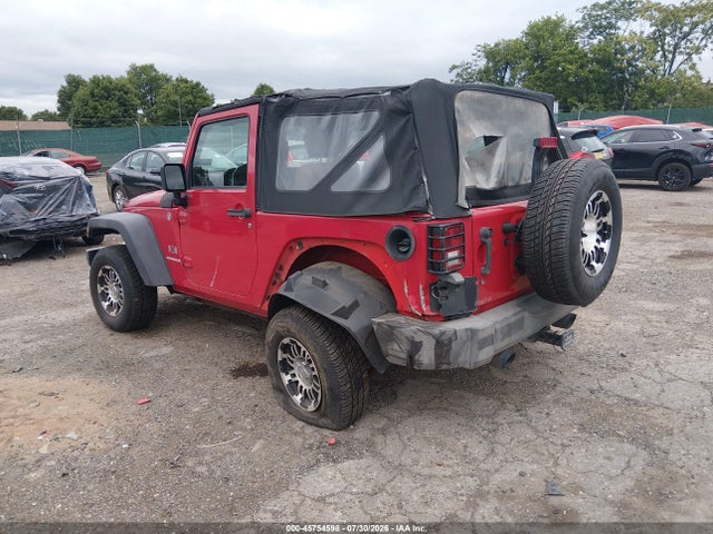 45754598 :رقم المزاد ، 1J4FA241X8L642946 vin ، 2008 Jeep Wrangler X مزاد بيع