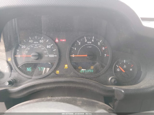 45754598 :رقم المزاد ، 1J4FA241X8L642946 vin ، 2008 Jeep Wrangler X مزاد بيع