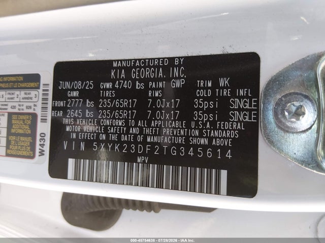 KIA Sportage Lx 2026 5XYK23DF2TG345614 Image 9