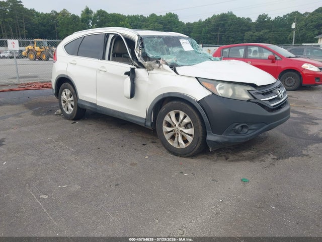 2013 Honda Cr-v Ex-l მანქანა იყიდება აუქციონზე, vin: 5J6RM3H78DL043059, აუქციონის ნომერი: 45754639