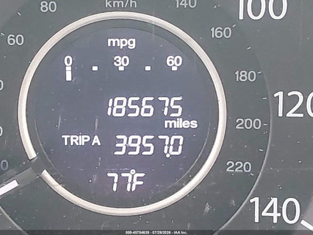 2013 Honda Cr-v Ex-l მანქანა იყიდება აუქციონზე, vin: 5J6RM3H78DL043059, აუქციონის ნომერი: 45754639