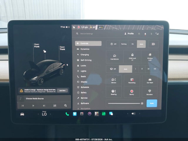 2021 Tesla Model 3 Standard Range Plus Rear-wheel Drive მანქანა იყიდება აუქციონზე, vin: 5YJ3E1EA4MF022158, აუქციონის ნომერი: 45754731