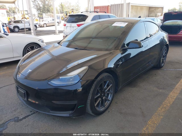 2021 Tesla Model 3 Standard Range Plus Rear-wheel Drive მანქანა იყიდება აუქციონზე, vin: 5YJ3E1EA4MF022158, აუქციონის ნომერი: 45754731