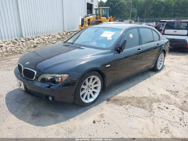 45754752 :رقم المزاد ، WBAHN83567DT67933 vin ، 2007 Bmw 750li مزاد بيع
