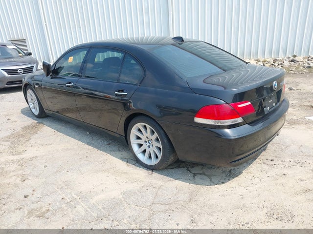45754752 :رقم المزاد ، WBAHN83567DT67933 vin ، 2007 Bmw 750li مزاد بيع