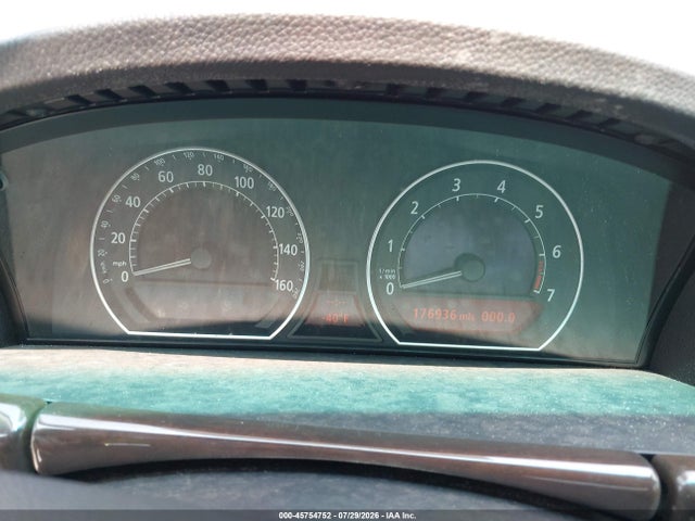 45754752 :رقم المزاد ، WBAHN83567DT67933 vin ، 2007 Bmw 750li مزاد بيع