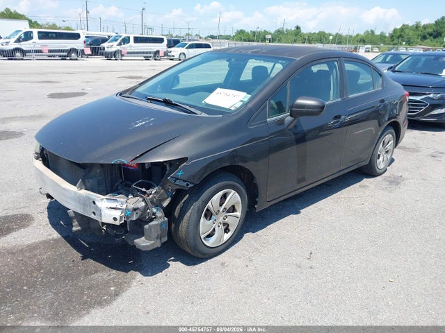 Honda Civic Lx 2014 2HGFB2F58EH517022 Image 2