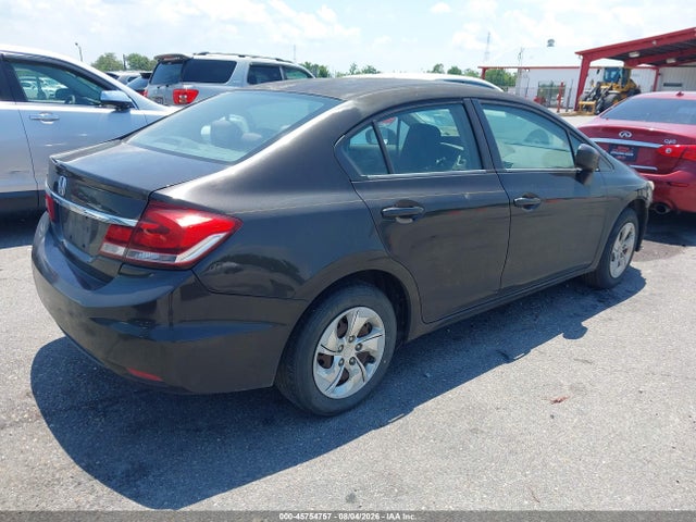 Honda Civic Lx 2014 2HGFB2F58EH517022 Image 4
