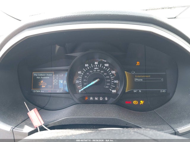 45754770 :رقم المزاد ، 2FMPK3J9XLBB05280 vin ، 2020 Ford Edge Sel مزاد بيع