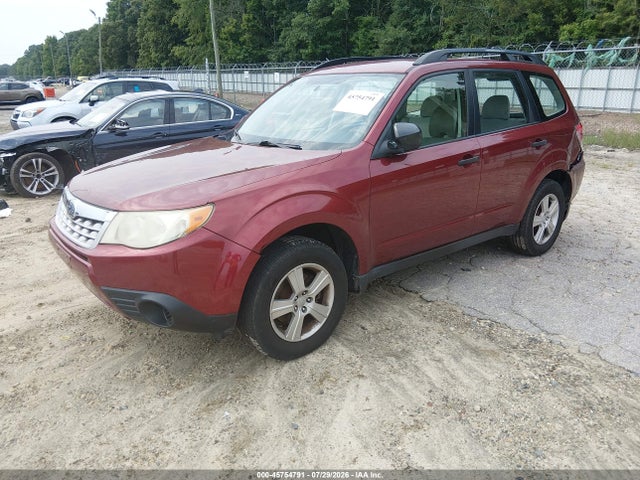 2012 Subaru Forester 2.5x მანქანა იყიდება აუქციონზე, vin: JF2SHABC3CH470335, აუქციონის ნომერი: 45754791