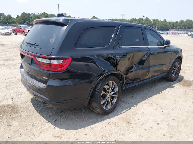 2020 Dodge Durango Gt Plus Rwd მანქანა იყიდება აუქციონზე, vin: 1C4RDHDG3LC119097, აუქციონის ნომერი: 45754800