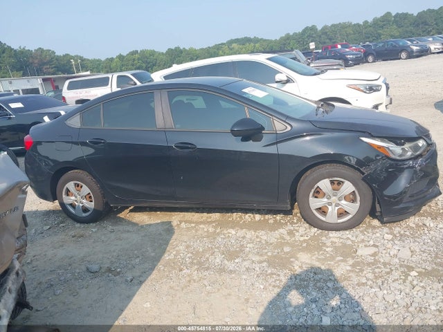 2018 Chevrolet Cruze Ls Auto მანქანა იყიდება აუქციონზე, vin: 1G1BC5SM6J7186660, აუქციონის ნომერი: 45754815