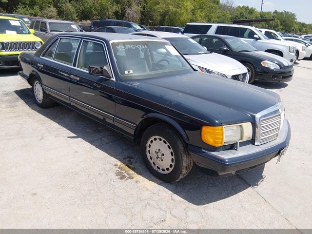 45754838 :رقم المزاد ، WDBCA39E2KA486798 vin ، 1989 Mercedes-benz 560 Sel مزاد بيع