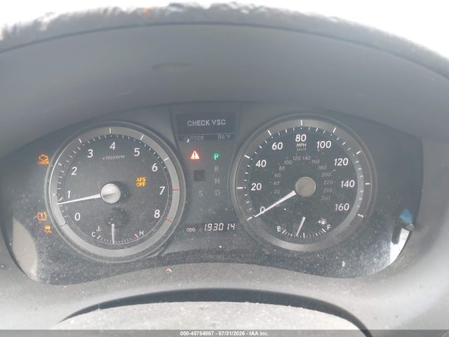 2007 Lexus Es 350 მანქანა იყიდება აუქციონზე, vin: JTHBJ46G872084633, აუქციონის ნომერი: 45754867