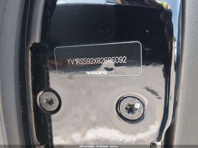 Aukcja sprzedaży 2008 Volvo S60 2.5t/2.5t W/snrf, vin: YV1RS592X82686092, numer aukcji: 45754886