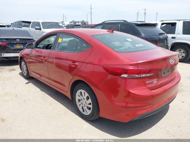 Aukcja sprzedaży 2017 Hyundai Elantra Se, vin: 5NPD74LF3HH156018, numer aukcji: 45754937