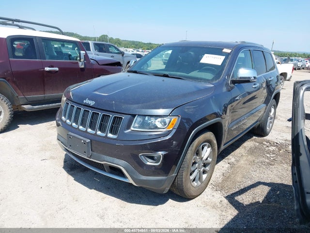 2015 Jeep Grand Cherokee Limited მანქანა იყიდება აუქციონზე, vin: 1C4RJFBG2FC692836, აუქციონის ნომერი: 45754951