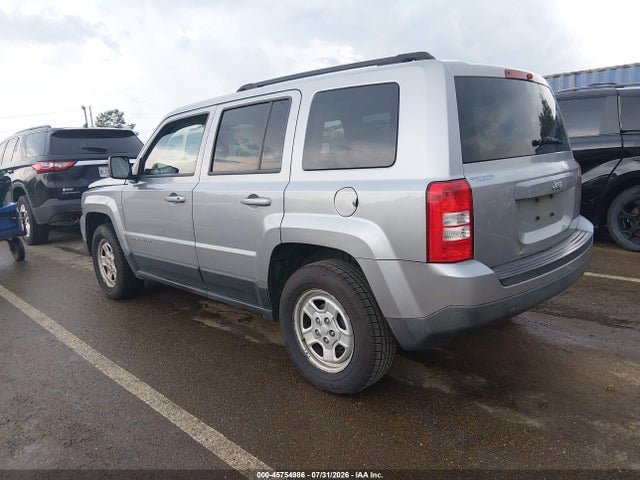 Продажа на аукционе авто 2014 Jeep Patriot Sport, vin: 1C4NJPBB4ED911703, номер лота: 45754986