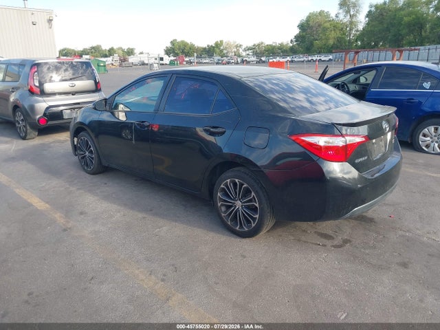 Продажа на аукционе авто 2015 Toyota Corolla S Plus, vin: 5YFBURHE7FP361323, номер лота: 45755020