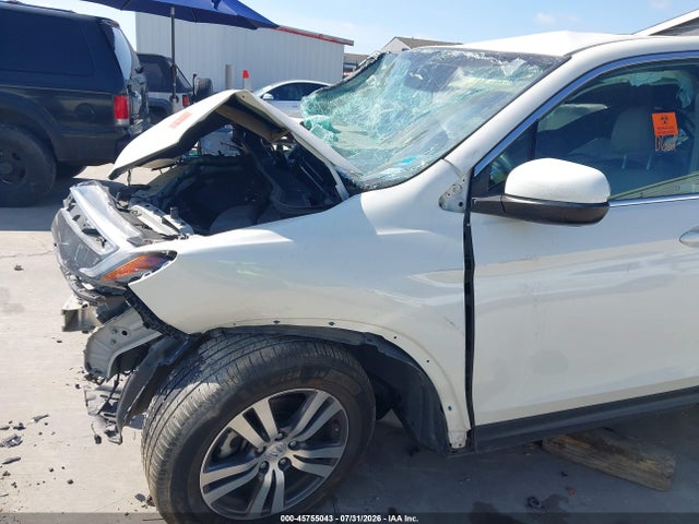 2018 Honda Pilot Ex-l მანქანა იყიდება აუქციონზე, vin: 5FNYF6H56JB011687, აუქციონის ნომერი: 45755043
