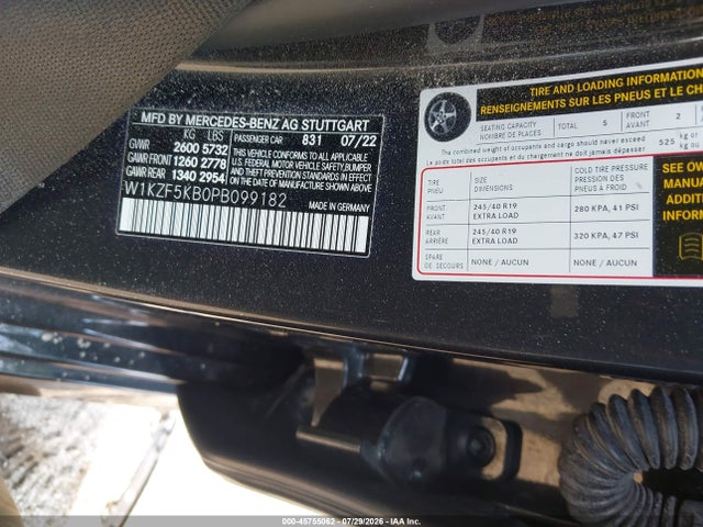 Продажа на аукционе авто 2023 Mercedes-benz E 450 4matic, vin: W1KZF5KB0PB099182, номер лота: 45755062