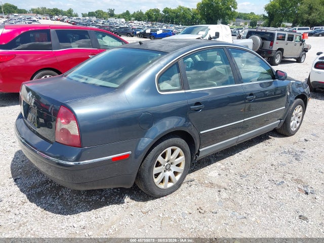 2003 Volkswagen Passat Gls მანქანა იყიდება აუქციონზე, vin: WVWPD63B33P435156, აუქციონის ნომერი: 45755075