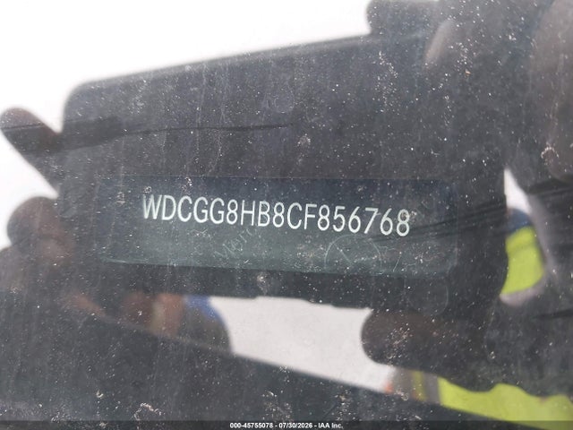 45755078 :رقم المزاد ، WDCGG8HB8CF856768 vin ، 2012 Mercedes-benz Glk 350 4matic مزاد بيع