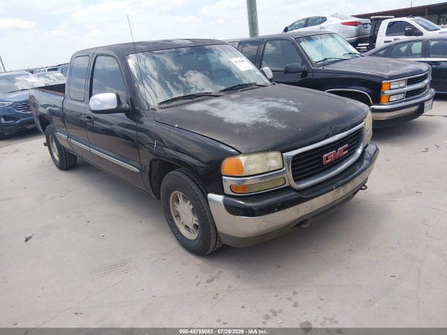 45755082 :رقم المزاد ، 1GTEC19T62Z234447 vin ، 2002 Gmc Sierra 1500 Sle مزاد بيع