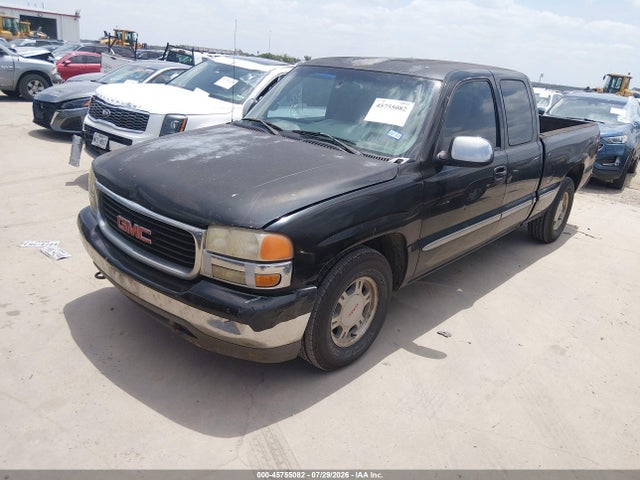 45755082 :رقم المزاد ، 1GTEC19T62Z234447 vin ، 2002 Gmc Sierra 1500 Sle مزاد بيع