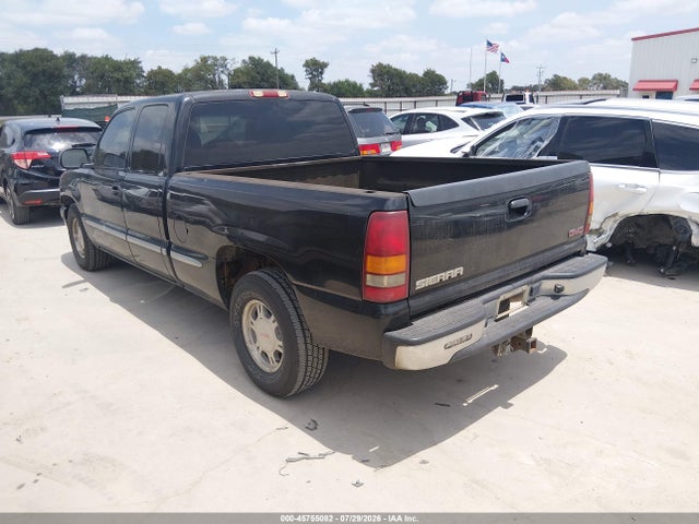 45755082 :رقم المزاد ، 1GTEC19T62Z234447 vin ، 2002 Gmc Sierra 1500 Sle مزاد بيع